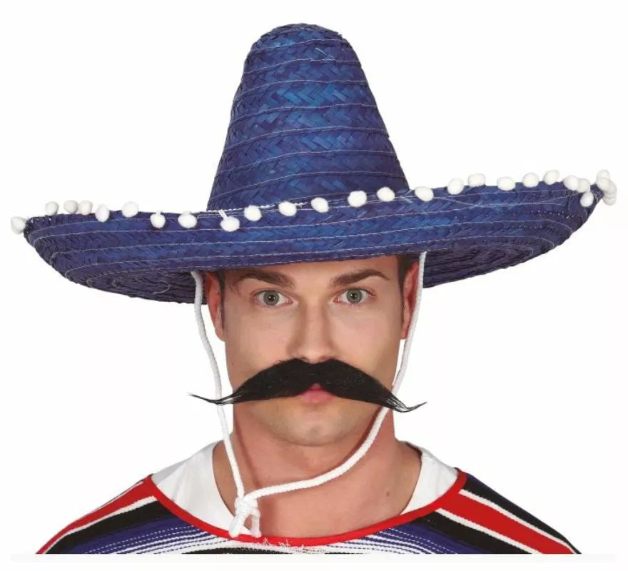 Translation missing: es.Sombrero de Mexicano con Borlas en varios colores de 50 cm