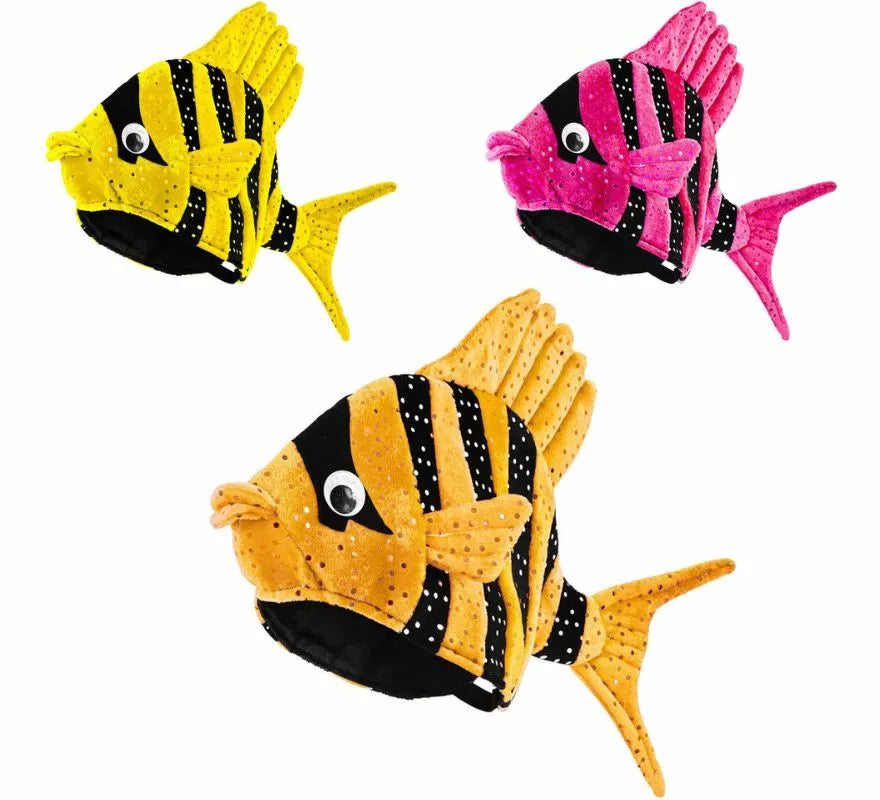 Translation missing: es.Sombrero de Pez con Rayas en varios colores