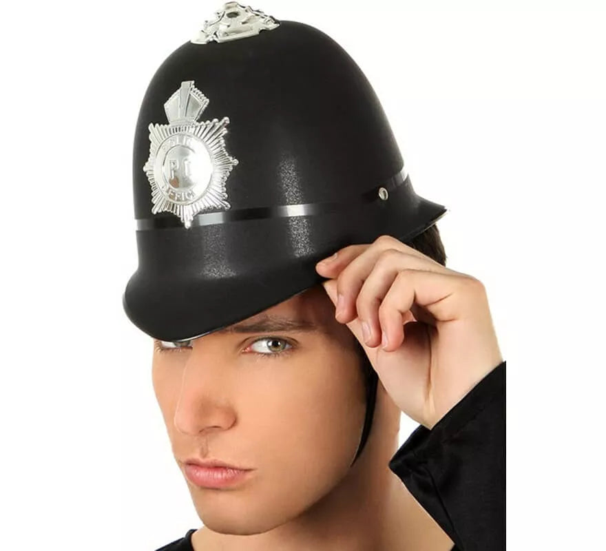 Translation missing: es.Sombrero de Policía Inglés con Placa