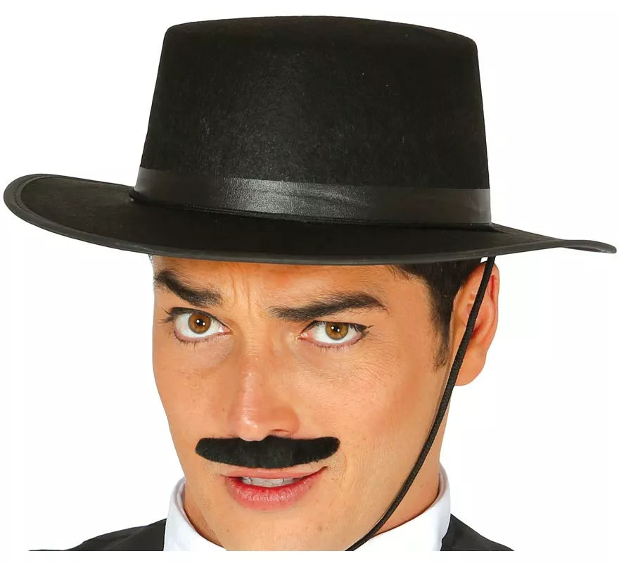 Translation missing: es.Sombrero fieltro Cordobes negro
