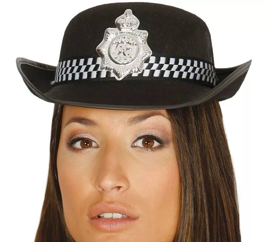 Translation missing: es.Sombrero fieltro Policia