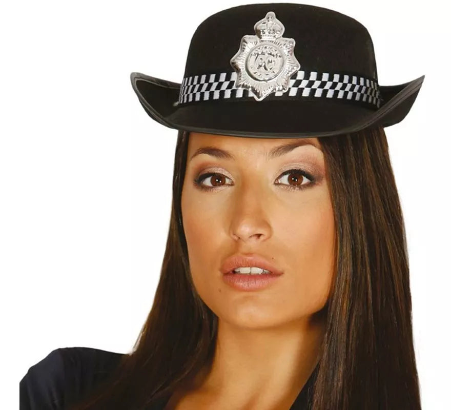 Translation missing: es.Sombrero fieltro Policia