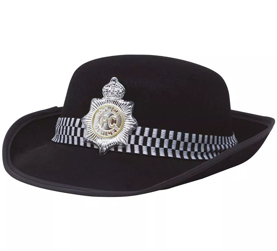 Sombrero fieltro Policia