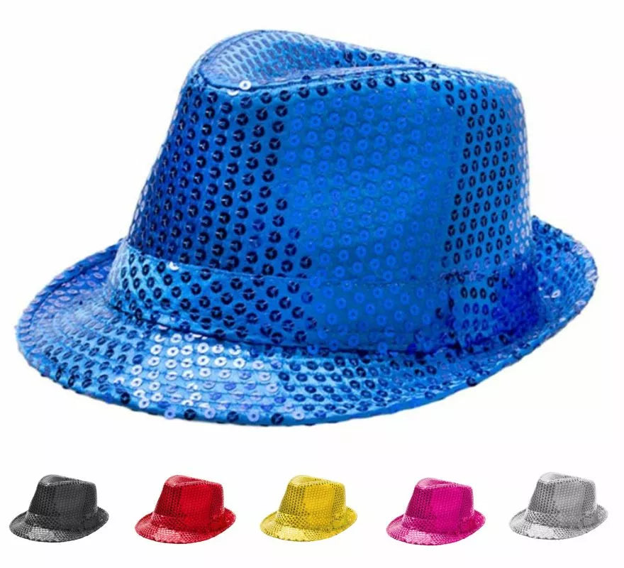 Translation missing: es.Sombrero Gánster de Lentejuelas Infantil en varios colores
