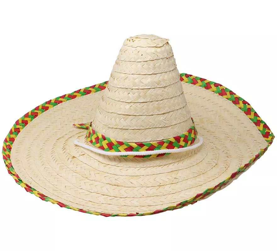 Translation missing: es.Sombrero Mexicano de paja 50 cms