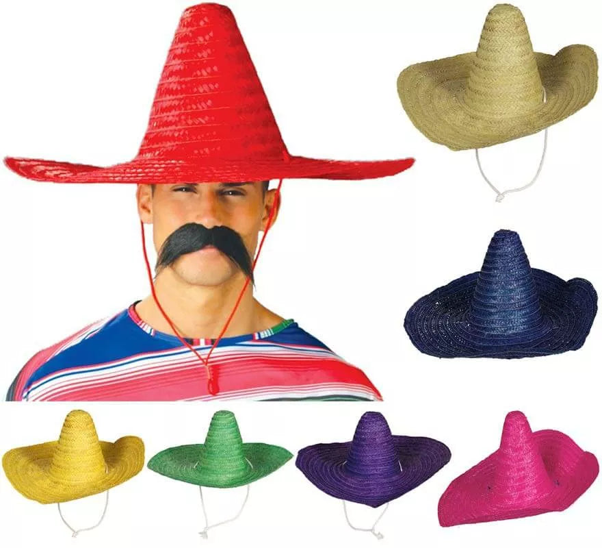 Translation missing: es.Sombrero Mexicano en varios colores 50 cm