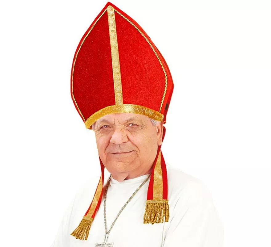 Translation missing: es.Sombrero o Mitra Terciopelo de Arzobispo o Cardenal