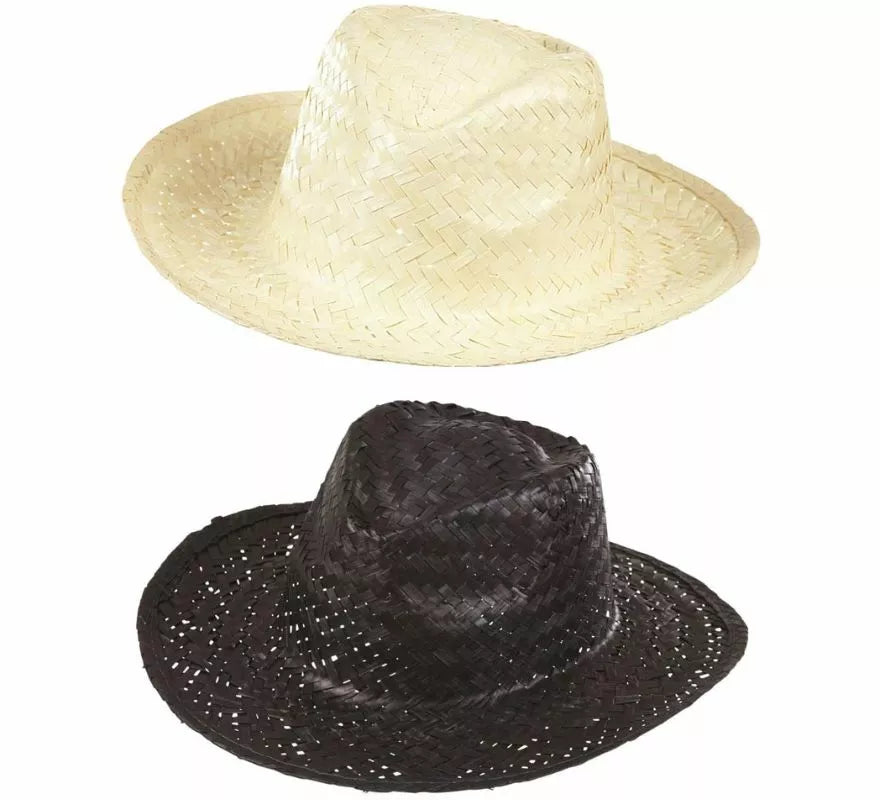 Translation missing: es.Sombrero Panamá tejido de palma en varios colores