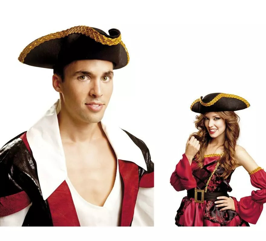Translation missing: es.Sombrero Pirata Deluxe para adultos
