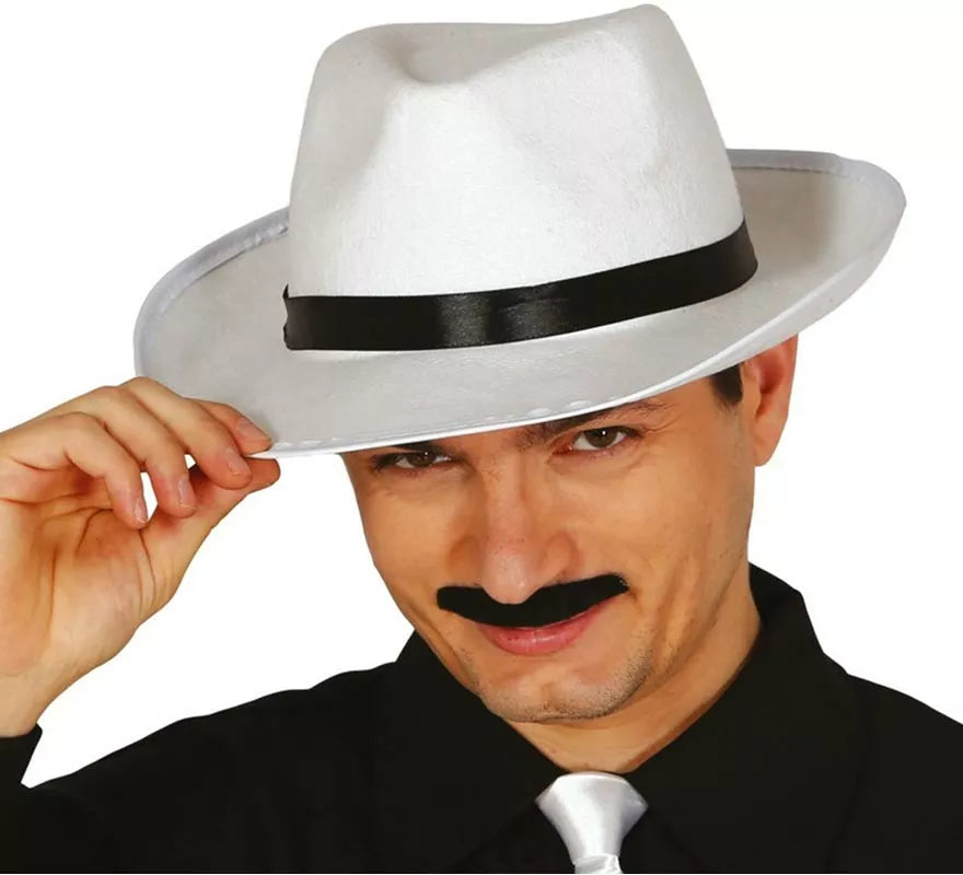 Sombrero Rey del pop blanco