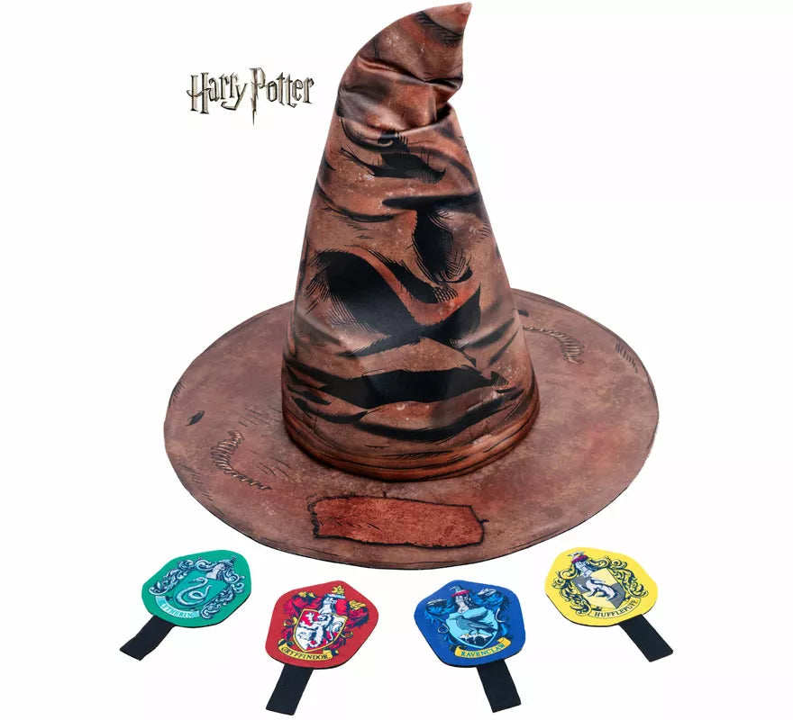 Translation missing: es.Sombrero Seleccionador de Harry Potter con Insignias