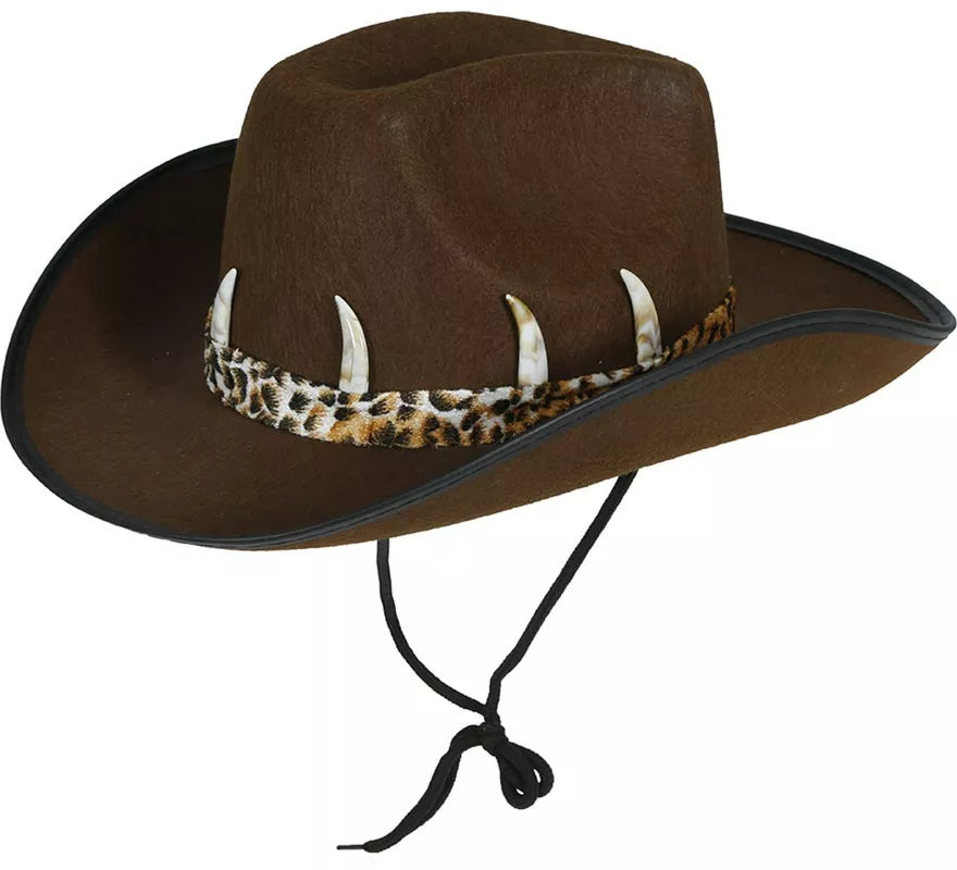 Translation missing: es.Sombrero Vaquero Australiano marrón adultos