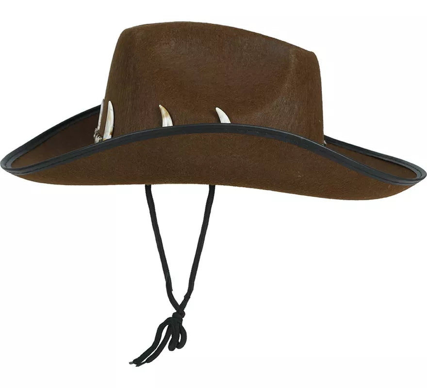 Translation missing: es.Sombrero Vaquero Australiano marrón adultos