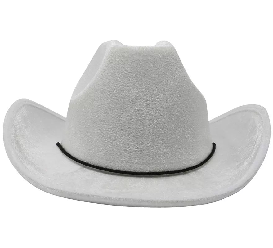Translation missing: es.Sombrero Vaquero o Cowboy de fieltro blanco