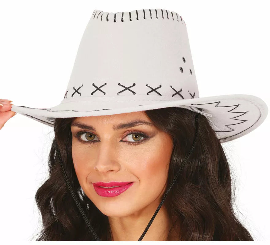 Translation missing: es.Sombrero Vaquero Similpiel en varios colores adulto