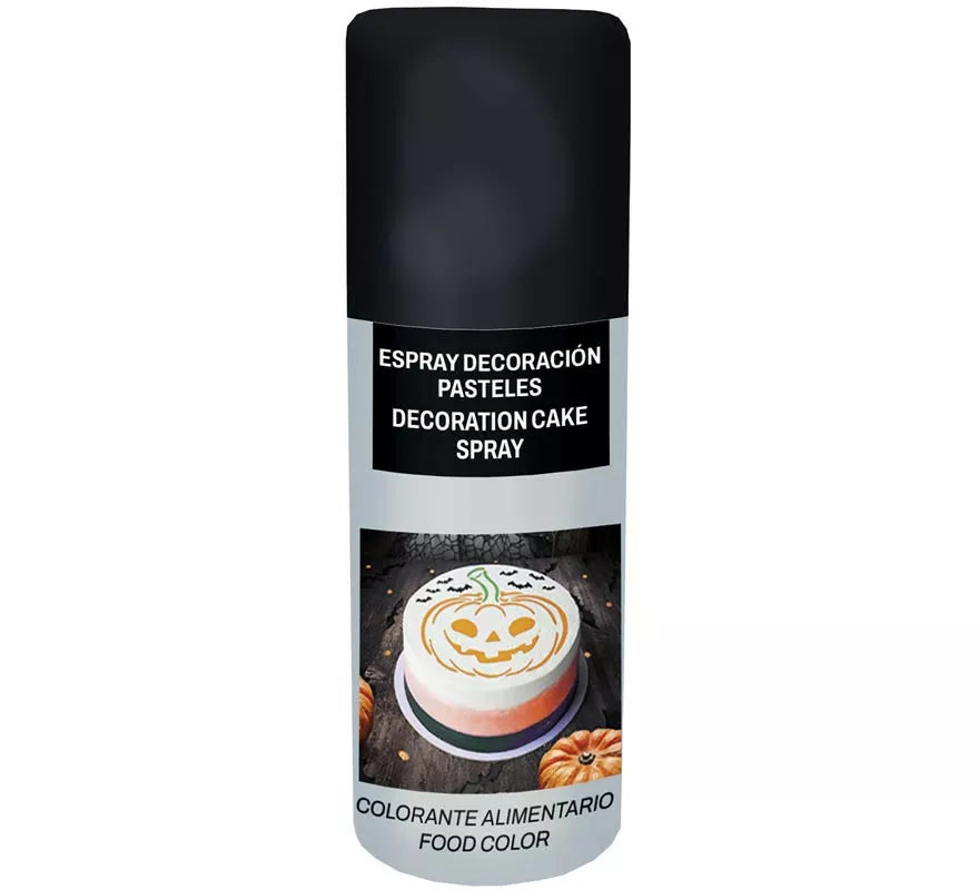 Spray Decoración Pasteles negro 100 ml