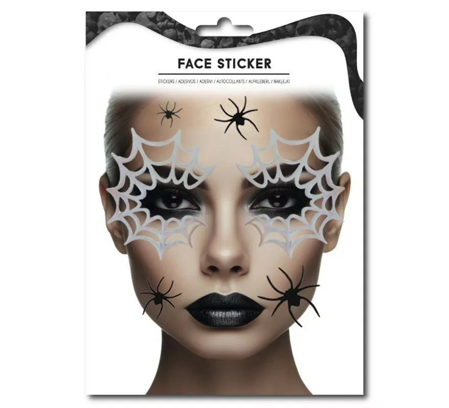 Translation missing: es.Sticker Facial Fashion Araña y Telaraña