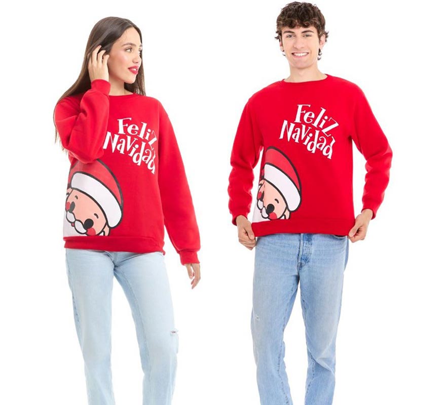 Translation missing: es.Sudadera Feliz Navidad para adulto