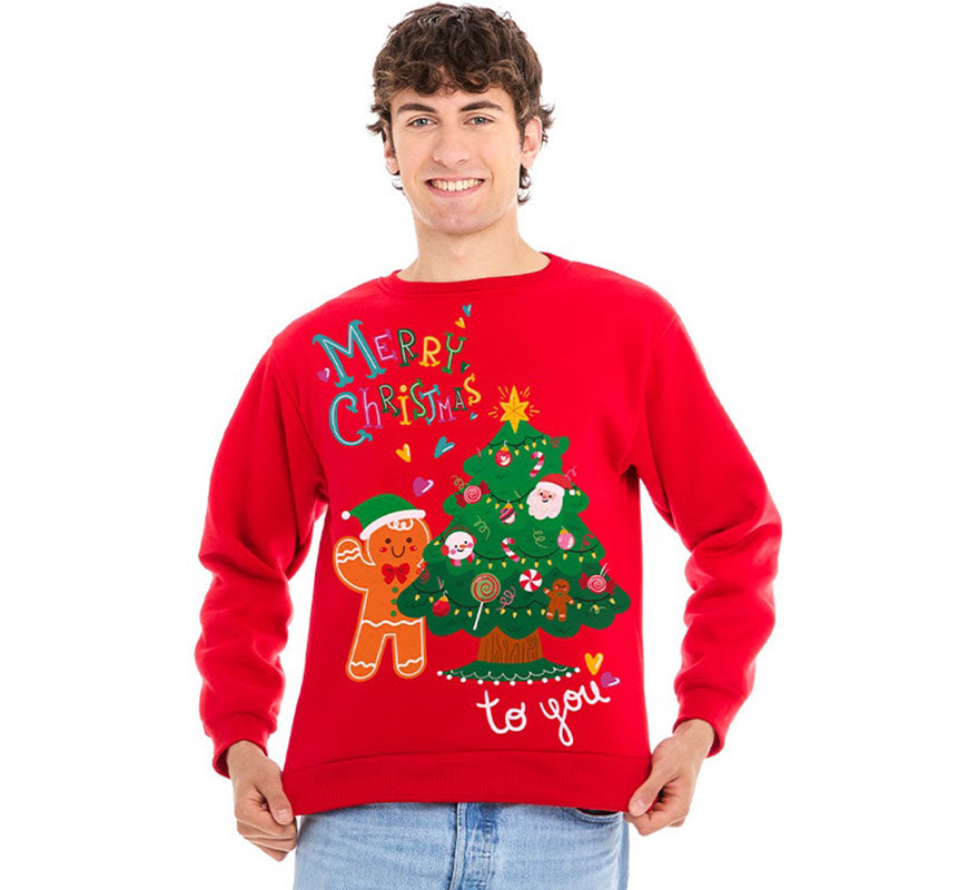 Sudadera Merry Christmas para adulto