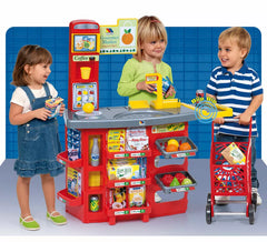 Supermercado de Juguete con Carrito