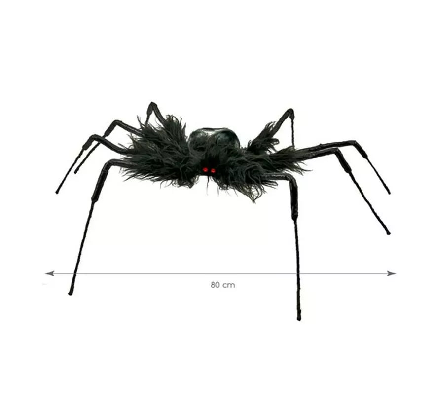 Translation missing: es.Tarántula Peluda Negra de 80 cm