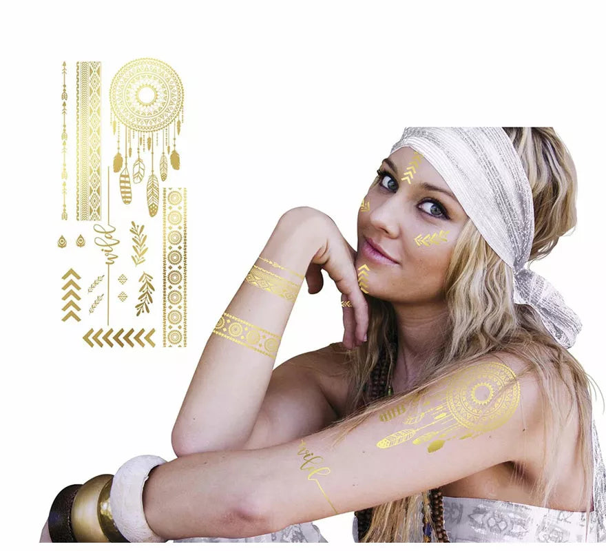 Translation missing: es.Tattoo Oro de Hippie