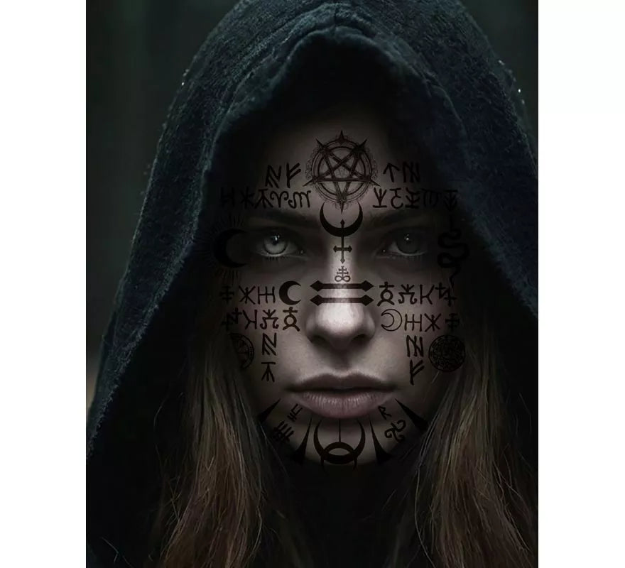 Translation missing: es.Tatuaje de Satánico Facial