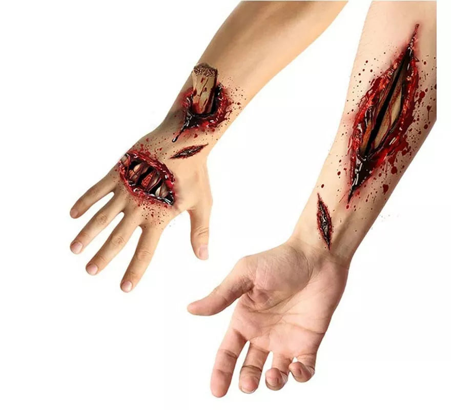 Translation missing: es.Tatuajes Adhesivos de Herida Abierta