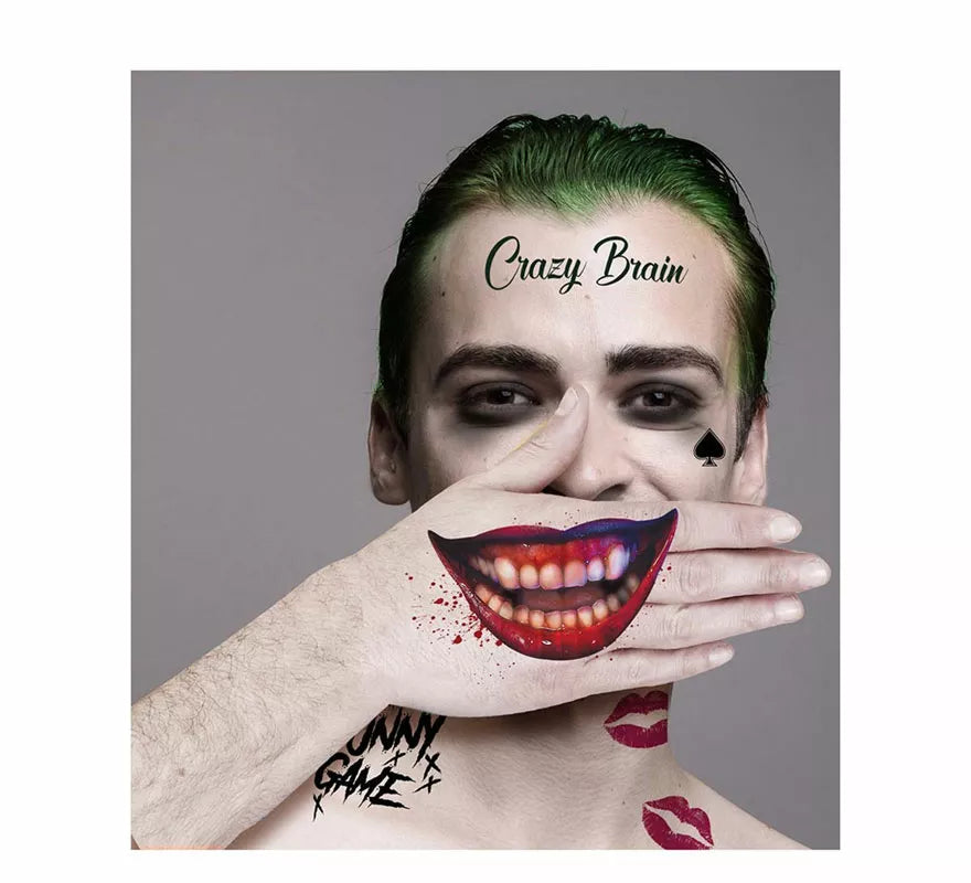 Translation missing: es.Tatuajes de Mr Smile de 30x14 cm