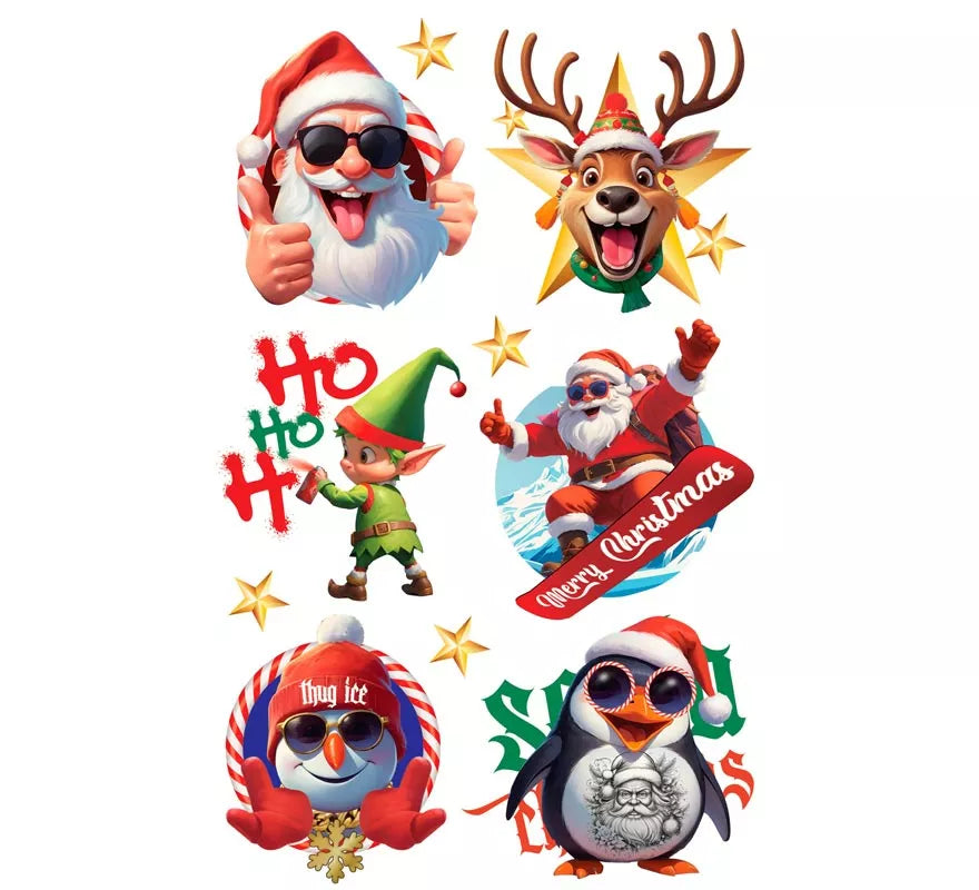 Translation missing: es.Tatuajes de Navidad modelos surtidos