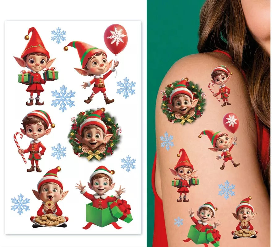 Translation missing: es.Tatuajes Elfos de Navidad