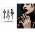 Tatuajes Goticos de 8x9 cm