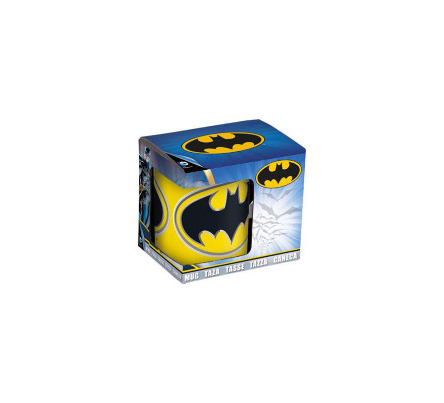 Translation missing: es.Taza Batman Dc Logo Amarillo