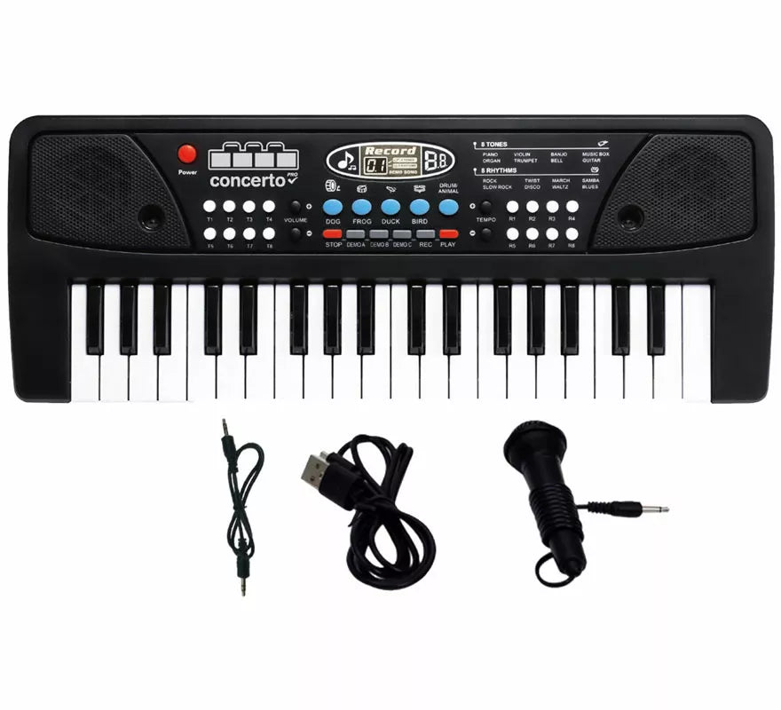 Translation missing: es.Teclado Electrónico de 37 Teclas con Micrófono USB