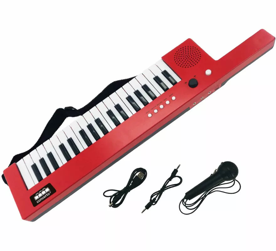 Translation missing: es.Teclado Electrónico de 37 Teclas con Micrófono y Correa Bandolera