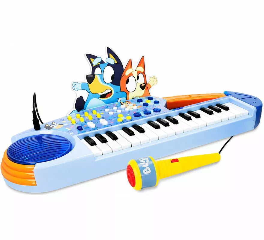 Translation missing: es.Teclado Musical Electrónico de 32 Teclas con Micrófono Bluey
