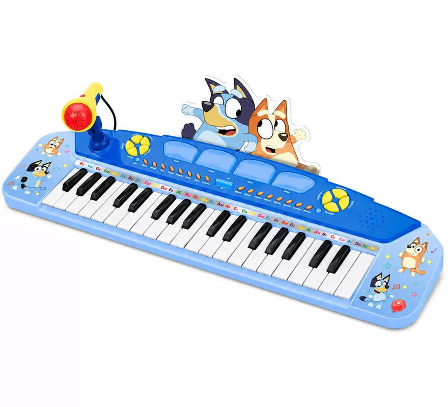 Translation missing: es.Teclado Musical Electrónico de 37 Teclas con Micrófono Bluey
