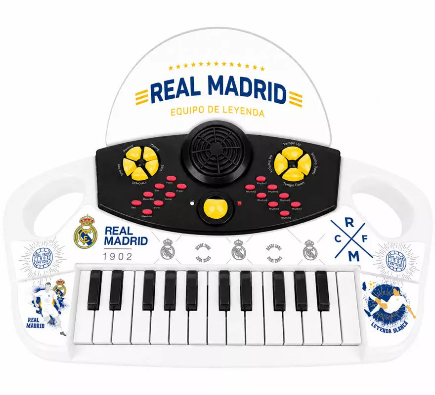 Translation missing: es.Teclado Musical Electrónico Real Madrid de 25 Teclas