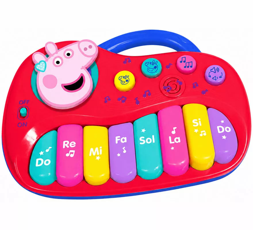 Translation missing: es.Teclado Musical Peppa Pig Electrónico