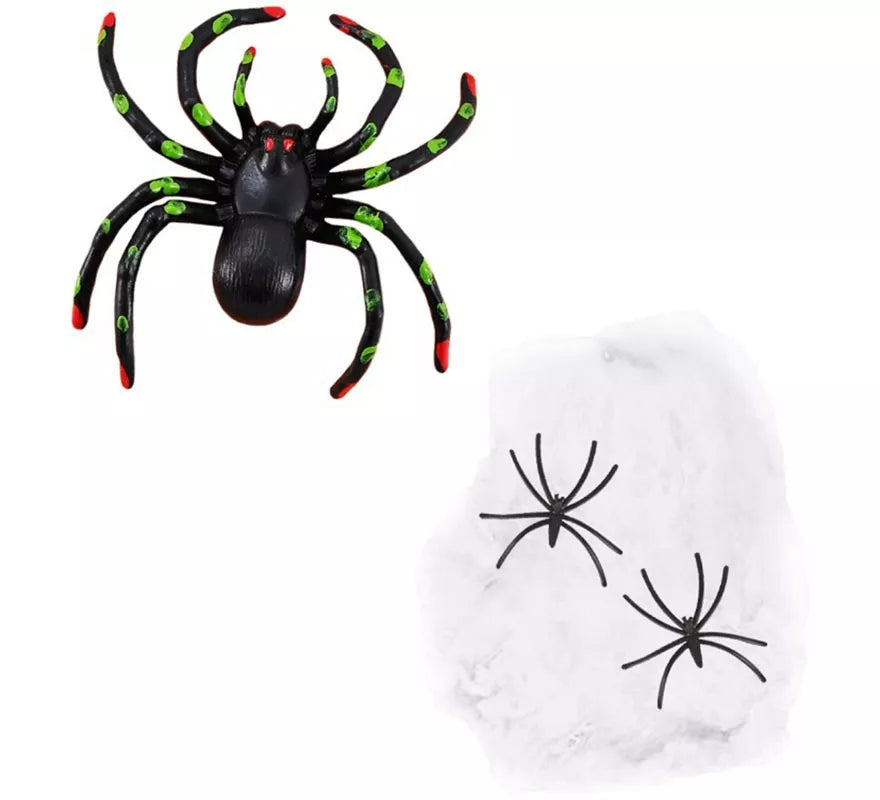 Translation missing: es.Telaraña Blanca con Arañas
