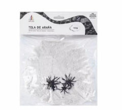 Telaraña con arañas de 100 g en varios colores