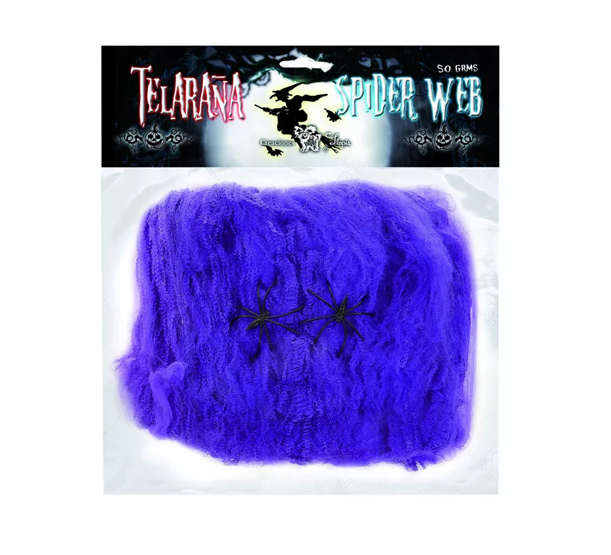 Translation missing: es.Telaraña de 20 gr con 2 Arañas de colores surtidos