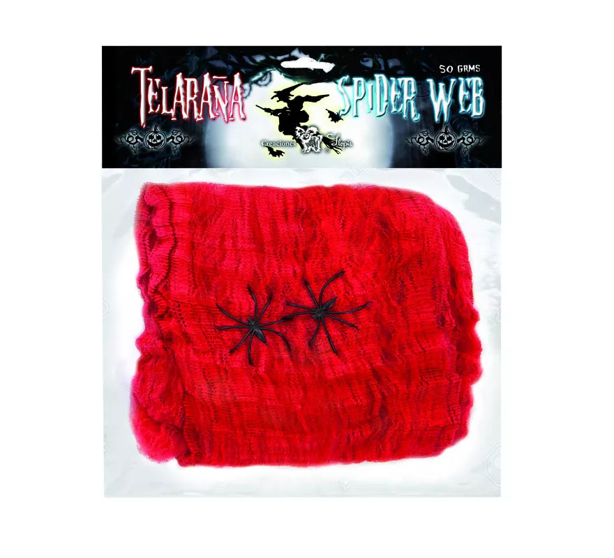 Translation missing: es.Telaraña de 20 gr con 2 Arañas de colores surtidos