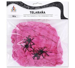 Telaraña fucsia de 50 gr.