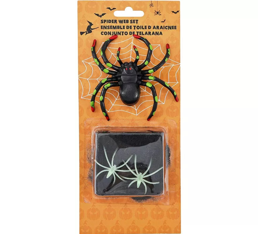 Translation missing: es.Telaraña negra con Arañas
