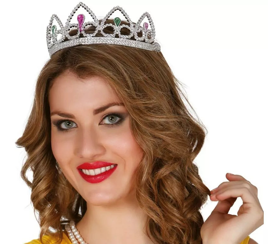 Translation missing: es.Tiara o Diadema de color plata