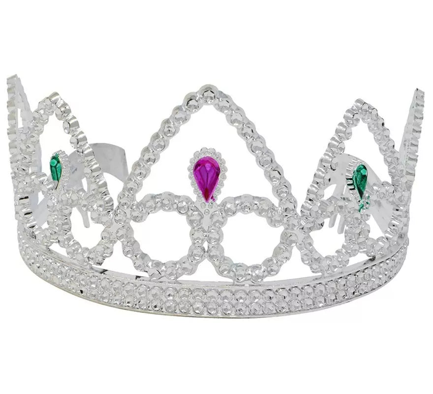 Translation missing: es.Tiara o Diadema de color plata