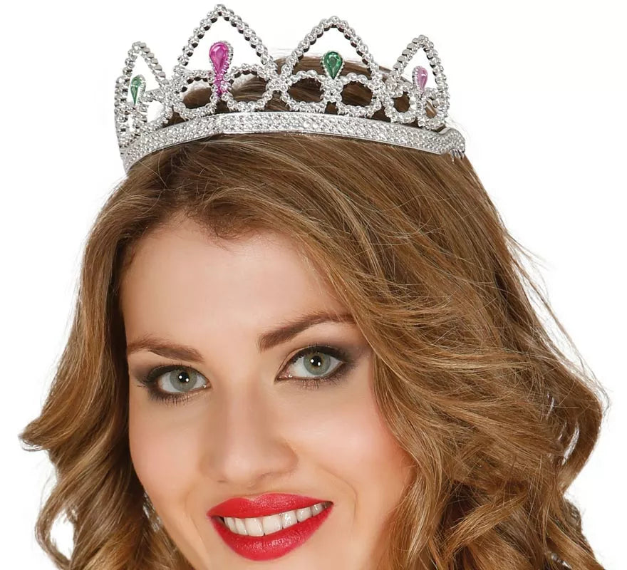 Translation missing: es.Tiara o Diadema de color plata