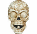 Timbre Calavera con Luz, Sonido y Movimiento de 20x12 cm