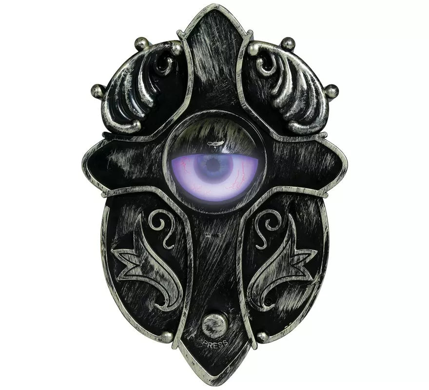 Translation missing: es.Timbre Puerta con Ojo Luz, Sonido y Movimiento 20x14 cm